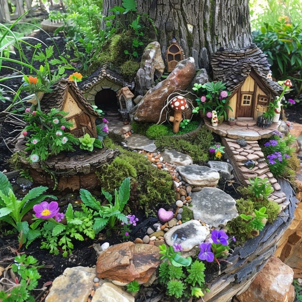 fairy garden landscape diy