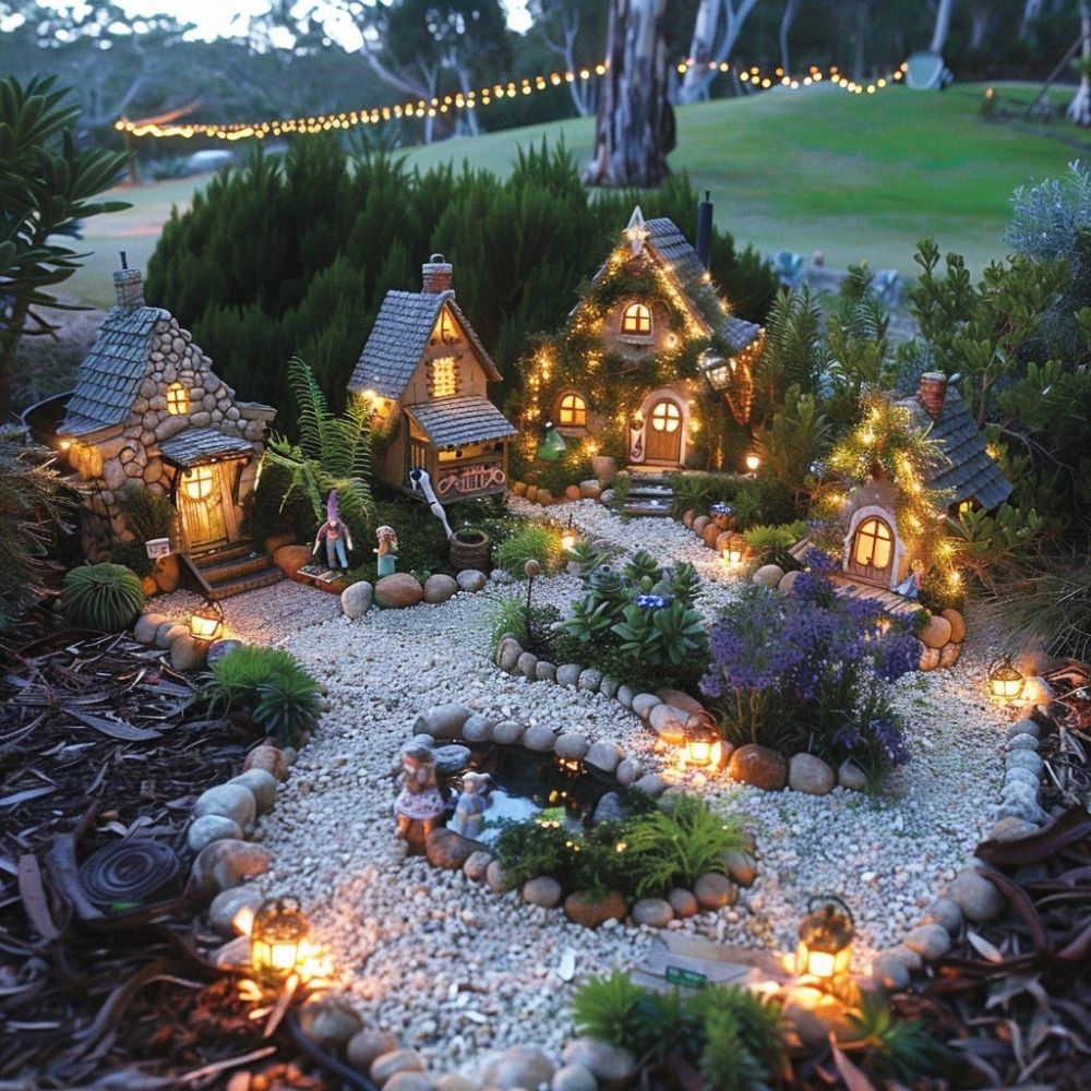 fairy garden landscape lightings