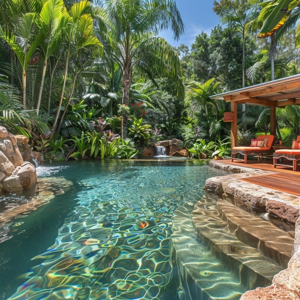 pool landscape