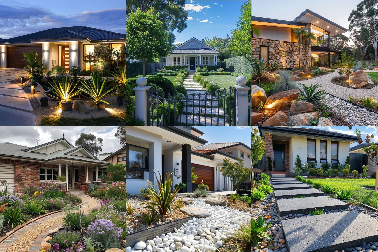 Cheap Simple Front Yard Landscaping Ideas on a Budget | Constructionify