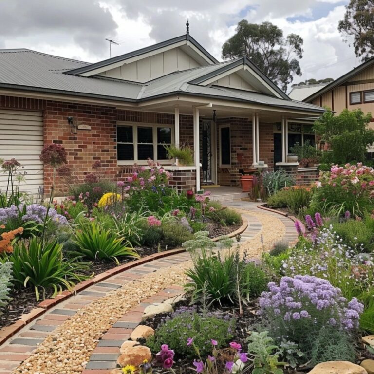 Cheap Simple Front Yard Landscaping Ideas on a Budget | Constructionify