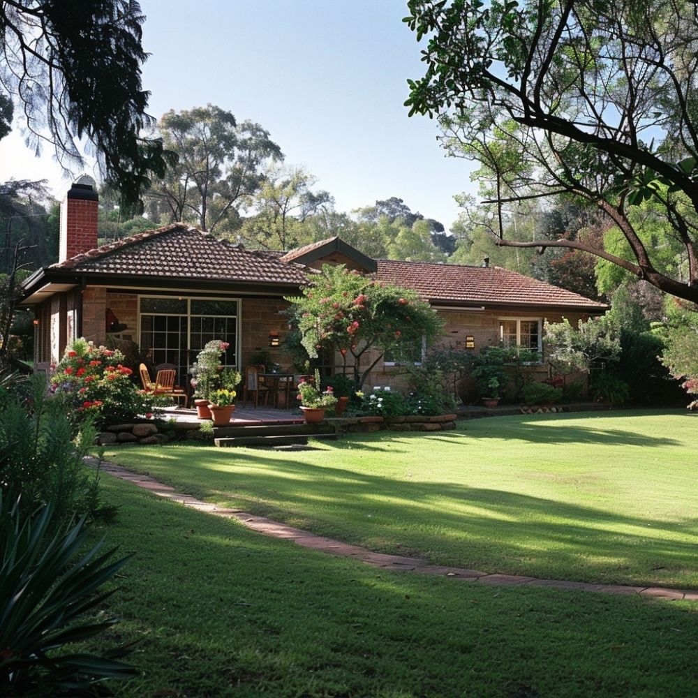 acreage landscaping natural feature