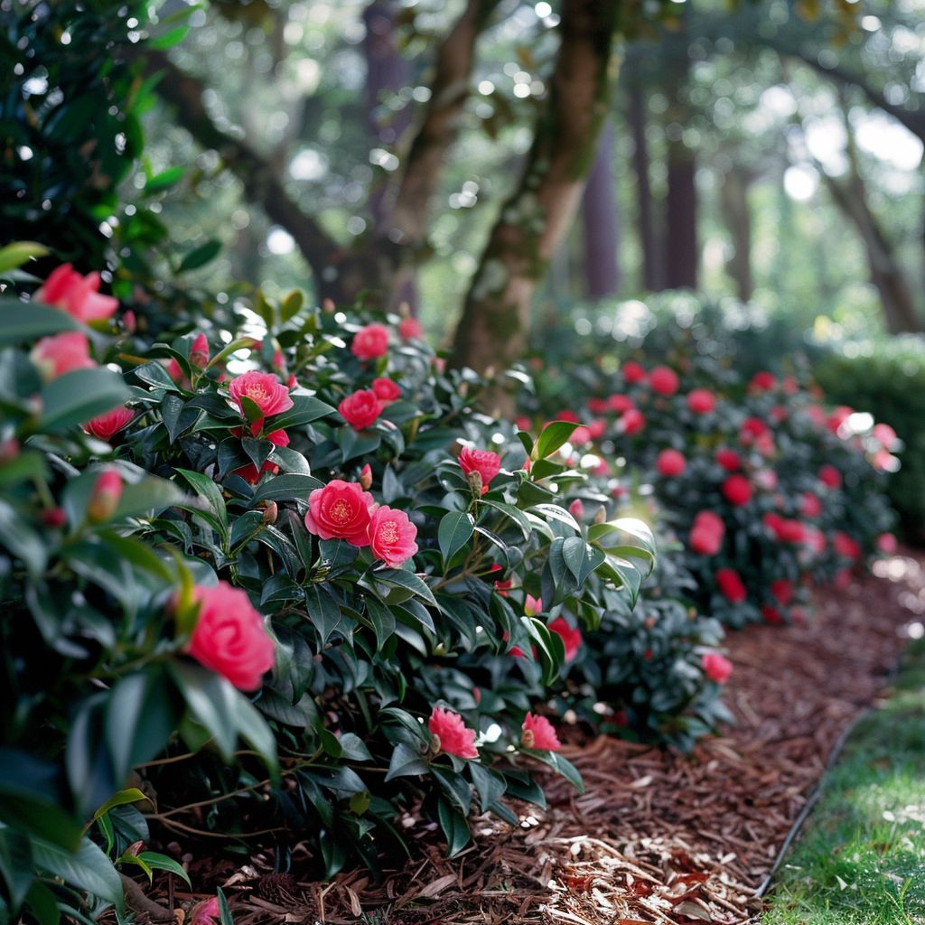 camellia landscaping winter