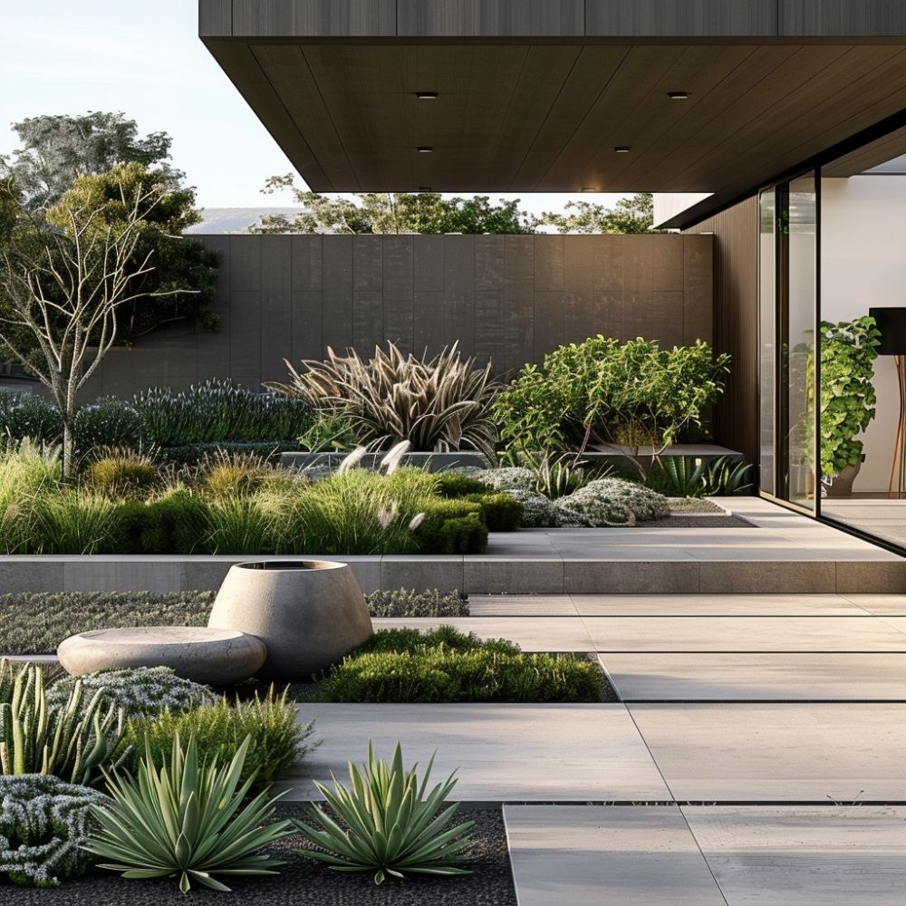 contemporary garden design