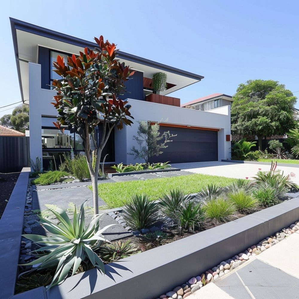 corner block landscaping