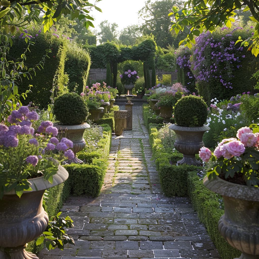 formal garden color