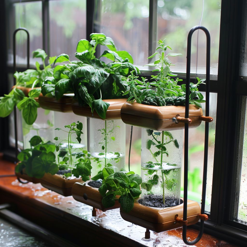 herb garden hydroponic