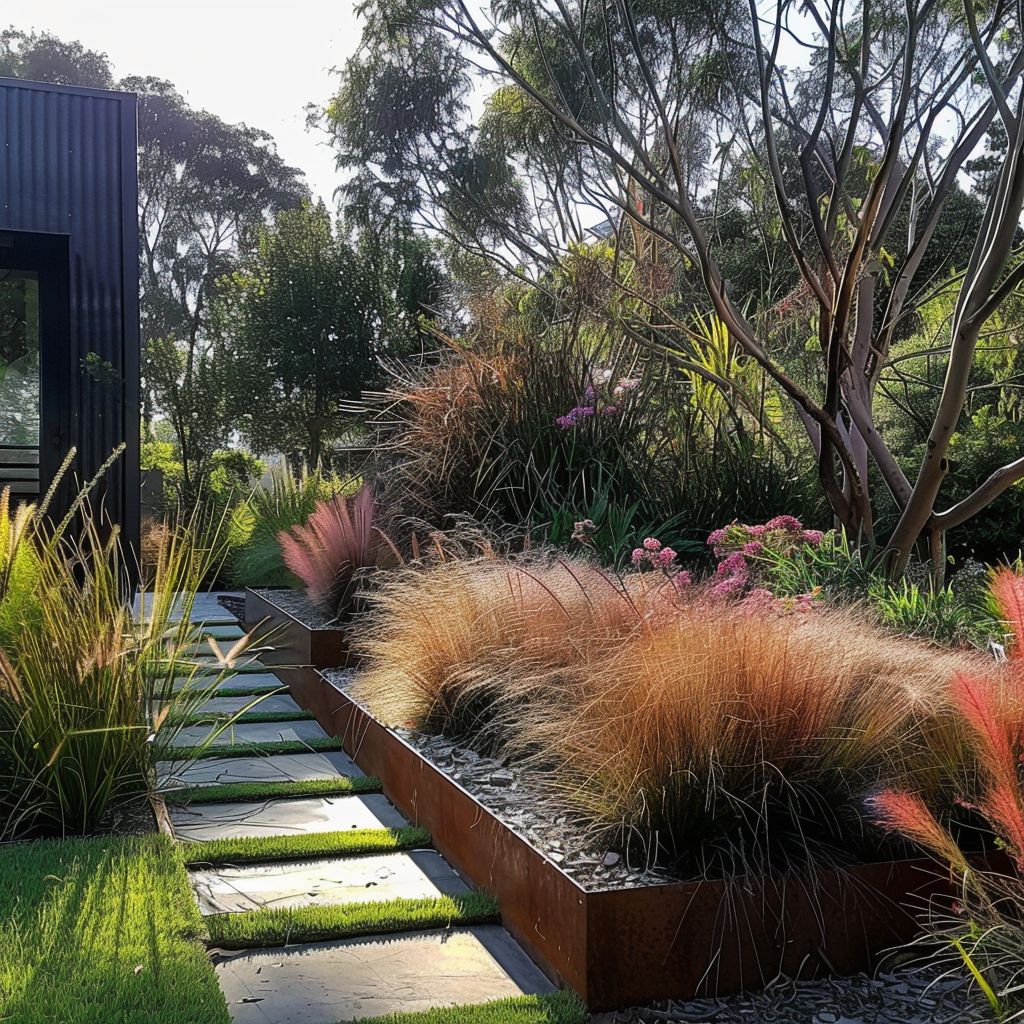 native australian urban oasis