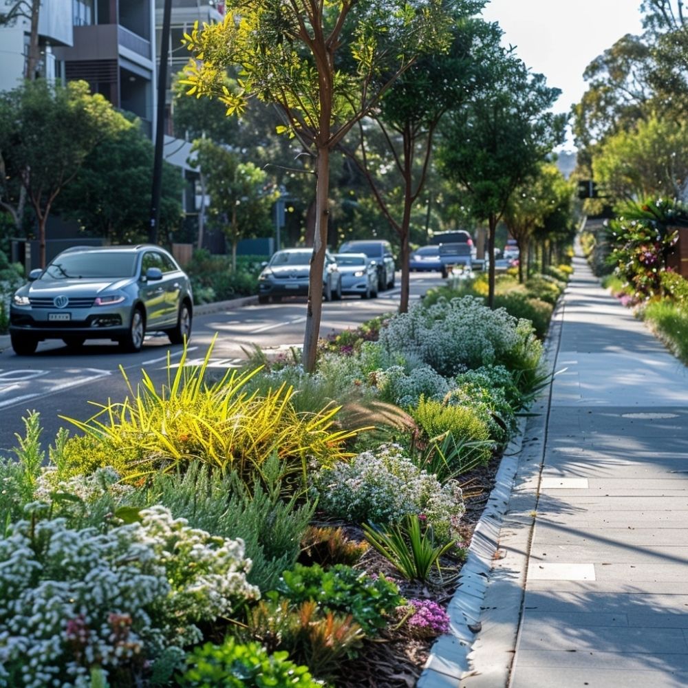 nature strip landscaping space