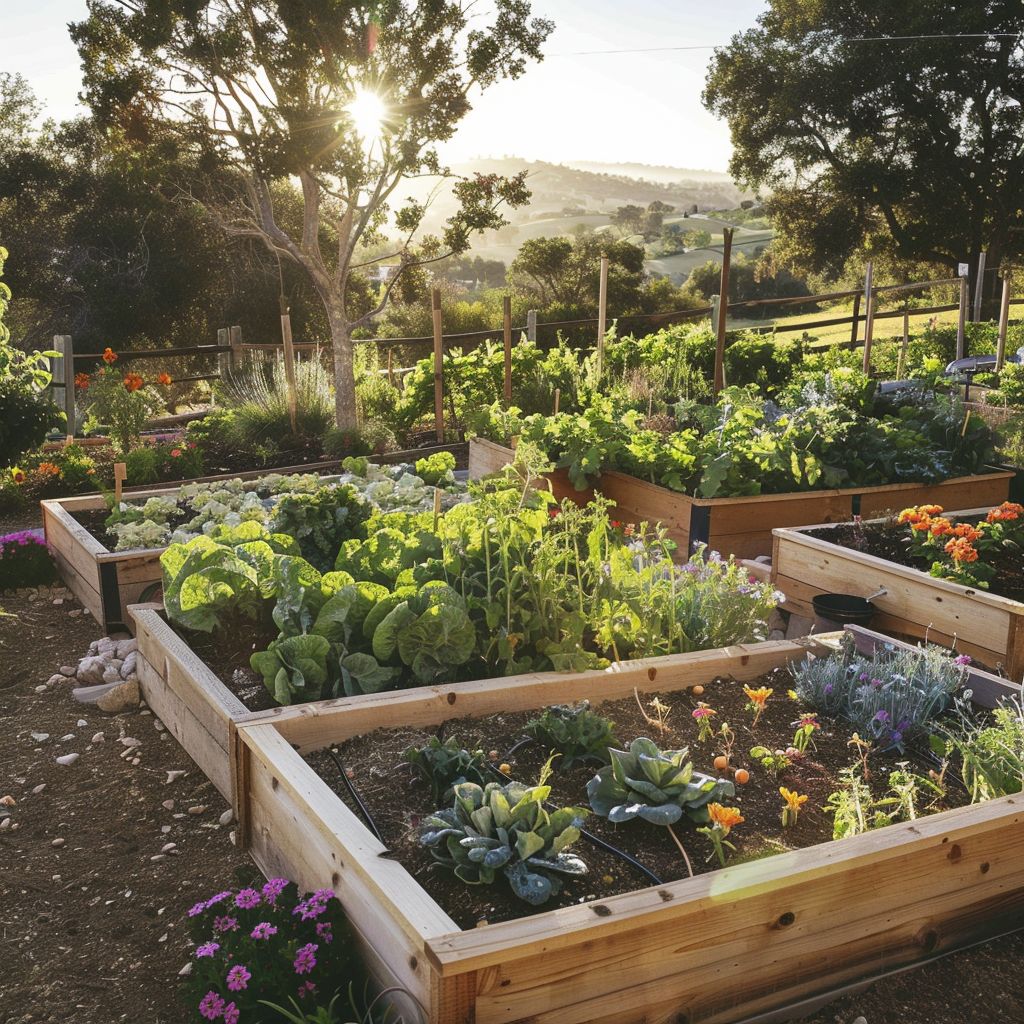 raised bed garden drip irrigation systems