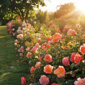 Back Sunlit Roses Rose Garden Ideas: Transform Your Outdoor Space with Beautiful Roses ...