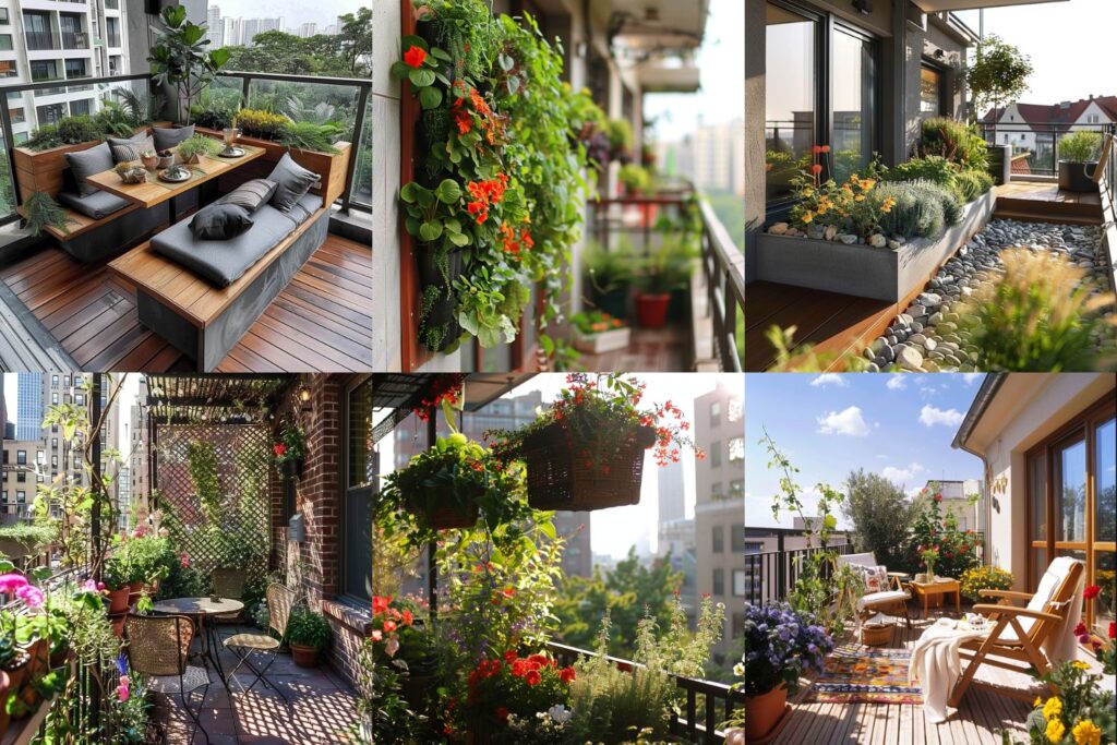 balcony and rooftop garden ideas