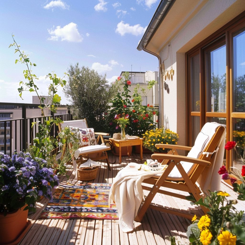 balcony rooftop garden