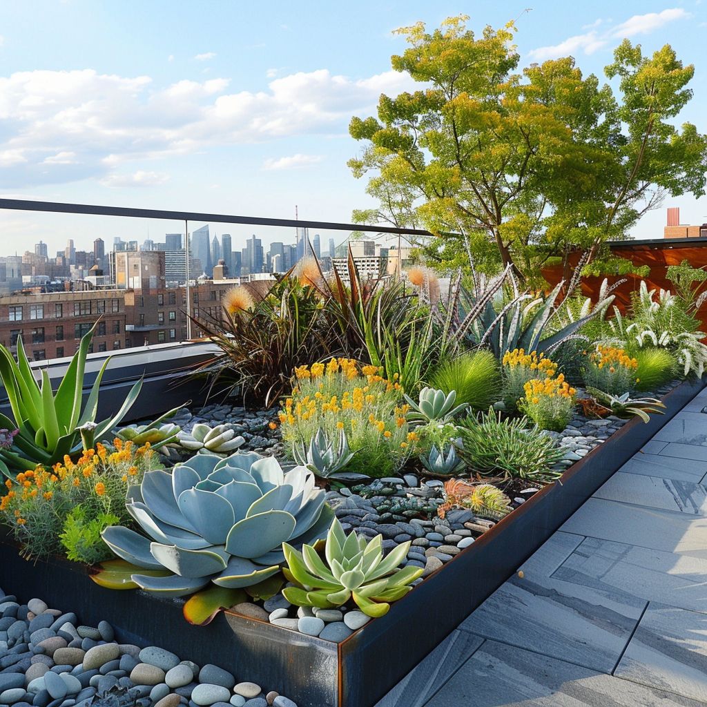 rooftop garden plants for rooftop