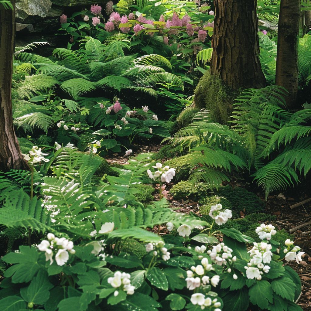 shade garden best perennials