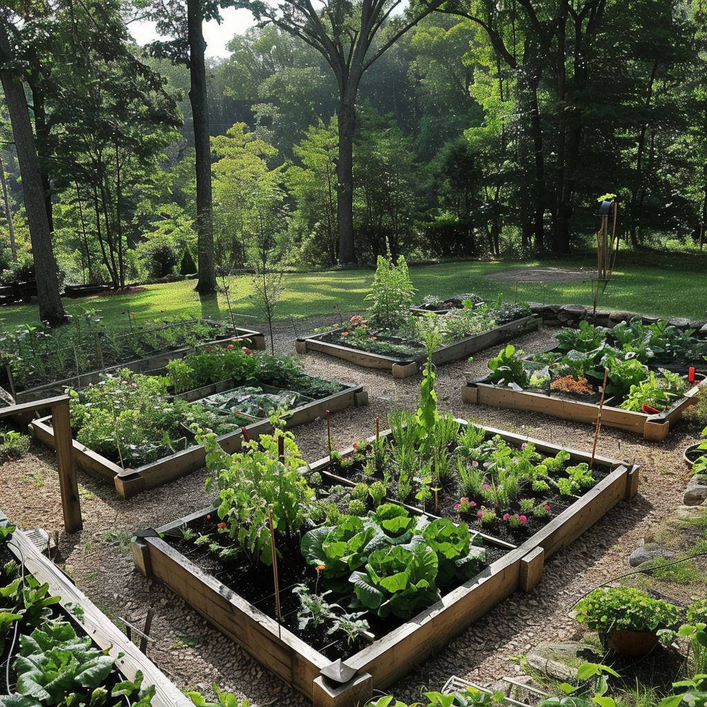 vegetable garden potager garden