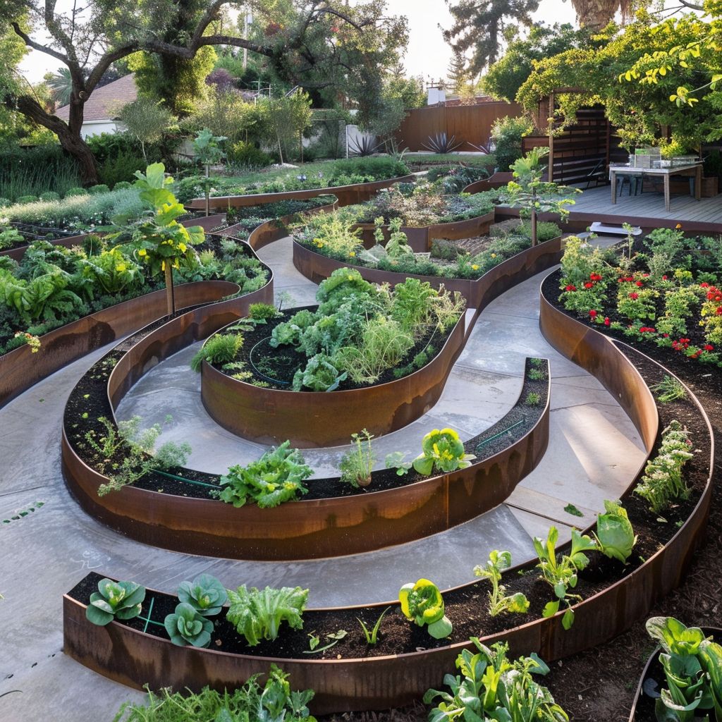 vegetable garden water management