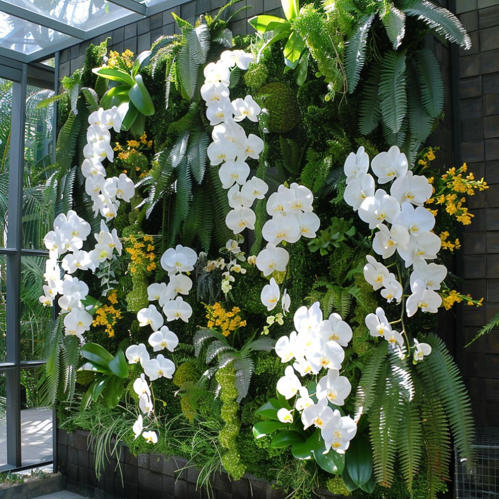 vertical gardening flowering plants